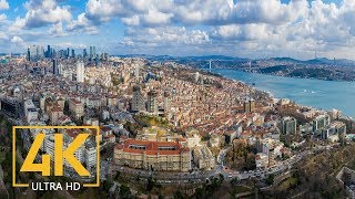 ISTANBUL in 4K  A Virtual Trip to the Heart of Turkey  10Bit Color Urban Relax Video [upl. by Liahcim467]