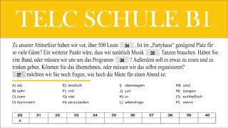 TELC B1  Sprachbausteine Teil 2 Modelltest 4  Test mit Lösung [upl. by Nichol142]