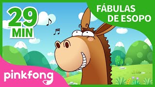 Las Mejores Fábulas de Esopo  Recopilación  Cuentos para niños  Pinkfong Cuentos Infantiles [upl. by Hibben]