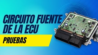 Curso reparación de Computadoras Automotrices ECU  Circuito Fuente [upl. by Oibesue739]