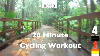 20 Minute Indoor Cycling Workout [upl. by Ibrab]