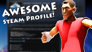 TOP 5 TIPS TO MAKE YOUR STEAM PROFILE AWESOME PART 1 [upl. by Demb649]