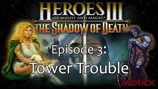 Heroes of Might and Magic III Tower 1v7 FFA 200 [upl. by Frisse456]