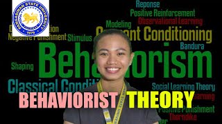 BEHAVIORIST THEORY [upl. by Koerlin]