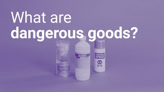 What are dangerous goods [upl. by Milly]