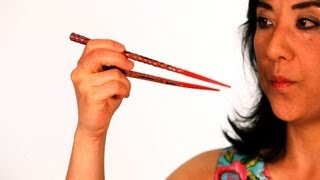 How to Use Chopsticks  Sushi Lessons [upl. by Eyot650]