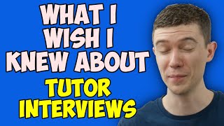 What I Wish I Knew Before Interviewing To Be A Math Tutor Mathematics Tutor [upl. by Lette]