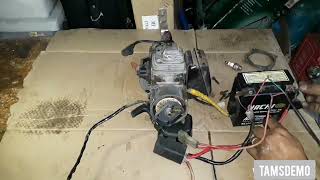 2 stroke standup scooter pocketbike electric starter Wiring Guide [upl. by Darej733]