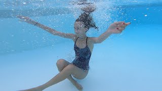 Carla underwater Relax and fun underwater [upl. by Abbot]