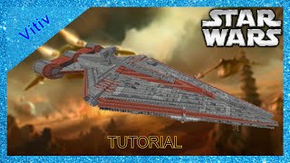 Star Wars Republic ArquitensClass Light Cruiser in Minecraft  11 Scale  Tutorial [upl. by Hicks]