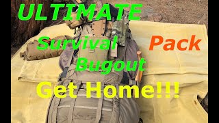 Emergency Bug Out Pack  The Ultimate Bugout Pack for Overland Camping  or the Apocalypse [upl. by Aaronson881]