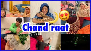 Chand raat  eid ki taiyari balcony makeover  decoration  ibrahim family  vlog [upl. by Ettedualc]