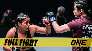 Ritu Phogat vs Wu Chiao Chen  ONE BATTLEGROUND Fight Replay [upl. by Nisa143]