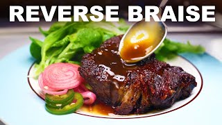 Reverse braised beef shoulder  sweet pickle glaze [upl. by Godber430]