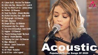 Acoustic 2022  The Best Acoustic Covers of Popular Songs 2022 [upl. by Dyanna362]