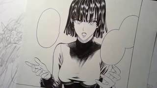 Yusuke Murata  Live Drawing 68 MISS FUBUKI [upl. by Kallman]