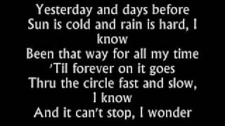 The Fray  Have You Ever Seen The Rain  Lyrics [upl. by Nayar977]