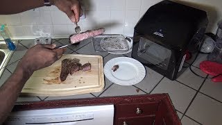 TBone Steak Power Air Fryer Oven Elite Recipe [upl. by Cyprian]