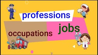 DIFFERENT OCCUPATIONS AND WHAT THEY DO  JOBS AND PROFESSIONS IN ENGLISH [upl. by Deehan]