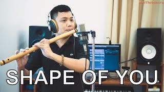 SHAPE OF YOU  Bansuri  Flute cover  Master of Flute [upl. by Adnerad703]