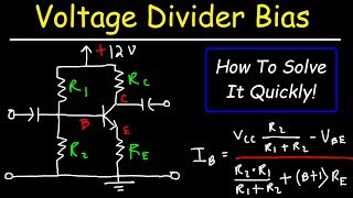 Voltage Divider Bias Circuit [upl. by Searle955]