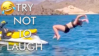 Try Not to Laugh Challenge 😂 Funny Fails of Summer [upl. by Cilurzo]