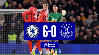 PREMIER LEAGUE HIGHLIGHTS CHELSEA 60 EVERTON [upl. by Aileme]