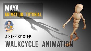 Maya Basic Animation Tutorials  Walk Cycle  A Step by Step Guide [upl. by Savell]