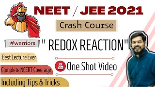 crash course neet । jeemain । 2021। Redox Reactions । tricks [upl. by Ellezig]