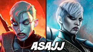 Asajj Ventress Life and Death Explained  Top 10 [upl. by Dnalloh763]