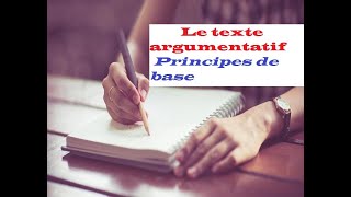 Le texte argumentatif [upl. by Inahpets]