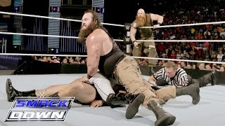 Braun Strowman amp Erick Rowan vs Local Competitors SmackDown June 30 2016 [upl. by Oigolue]