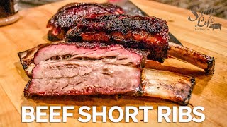 Beef Short Ribs on the Pellet Grill [upl. by Mosora]