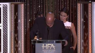 Vin Diesel Pays Tribute to Paul Walker at the Hollywood Film Awards 2016 [upl. by Miko]