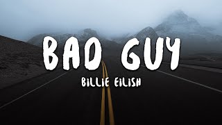 Billie Eilish  bad guy Lyrics [upl. by Silenay]