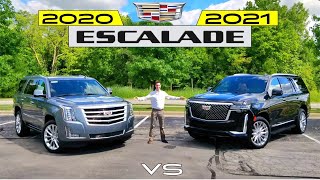 BIG UPGRADE  AllNew 2021 Cadillac Escalade vs 2020 Cadillac Escalade Comparison [upl. by Jacquelyn626]