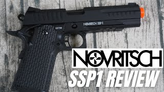 Novritsch SSP1 Airsoft Pistol Review  Is it worth it [upl. by Aiveneg]