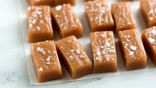 Homemade Salted Caramels Recipe [upl. by Addiego]