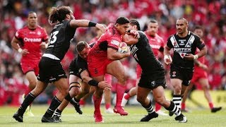 Kiwis Vs Mate Maa Tonga  RLWC 2017 Highlights [upl. by Maddox]