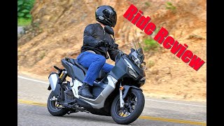 Honda ADV150 Ride Review [upl. by Ahsini]