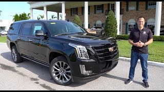 Is the 2020 Cadillac Escalade ESV BIGGER amp BETTER than the Navigator [upl. by Alyl]