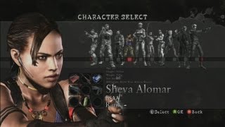 Resident Evil 5  Melee Moves HQ  Sheva Alomar [upl. by Gora]