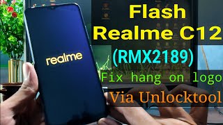 Flash Realme C12 RMX2189 Via Unlocktool [upl. by Anilev]