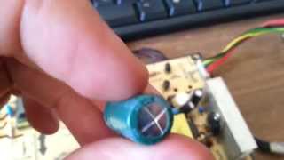 470uF 25v bloated capacitor [upl. by Sauers]