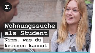 Keine WGZimmer für Studenten  Wohnungssuche zu Semesterbeginn  reporter [upl. by Babcock]