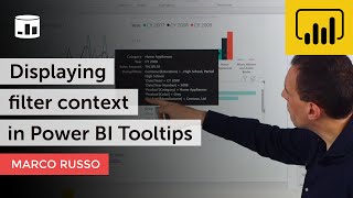 Displaying filter context in Power BI Tooltips [upl. by Naimad298]