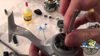 Shimano Spinning Reel Maintenance Tutorial [upl. by Auod]