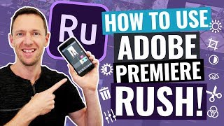 Adobe Rush Tutorial  How to Edit Videos with Premiere Rush [upl. by Idak]