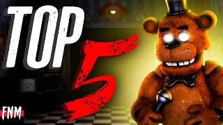 TOP 5 FNAF SONGS ANIMATIONS Five Nights Music 2020 [upl. by Eelydnarb]