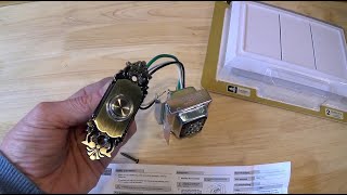 How to Install a Wired Doorbell [upl. by Aynekal974]